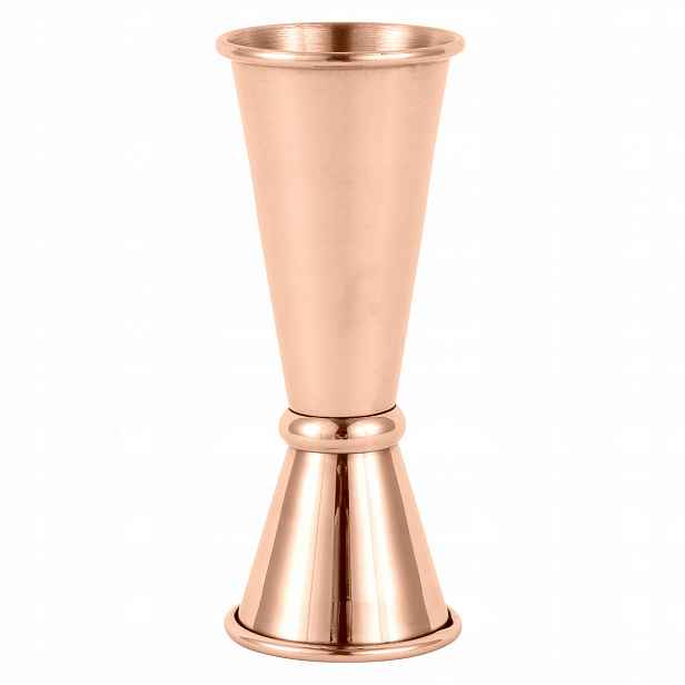 Odměrka barmanská japonská 25-50 ml měděná Bar Professional