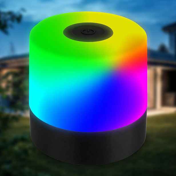 Mini Rgb stolní Led lampa, bezdrátová, dotyk, změna barvy, Usbc kabel