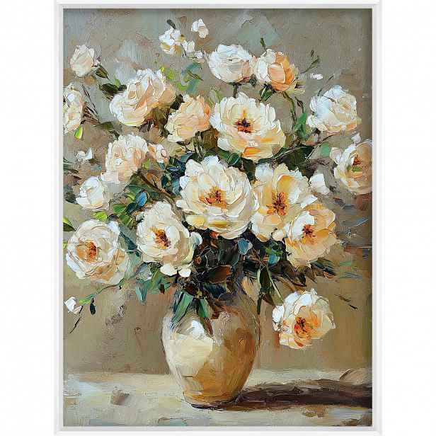 Euroart OBRAZ NA KOVU, zátiší, 60/80/4 cm