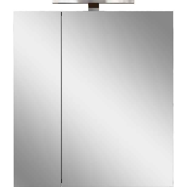 Šedá koupelnová skříňka 60x71 cm – Germania