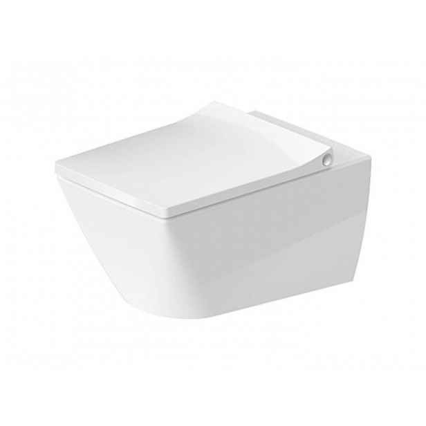 Duravit Viu - Závěsné WC, Rimless, bílá 2511090000