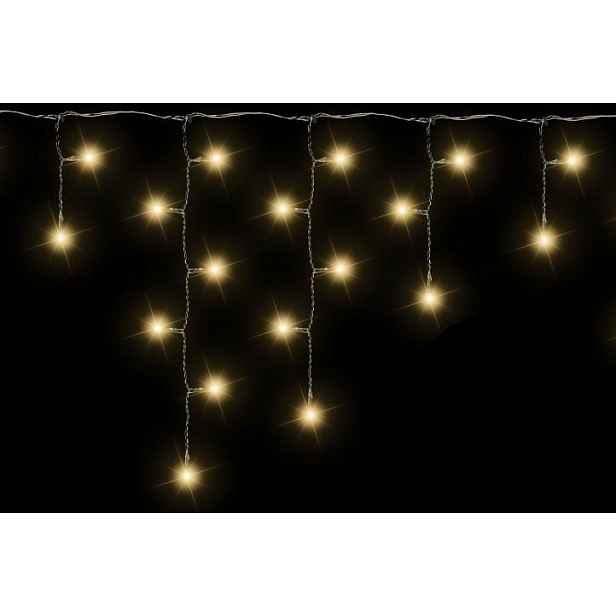 Nexos 211 Vánoční světelný déšť 72 LED teple bílá - 2,7 m