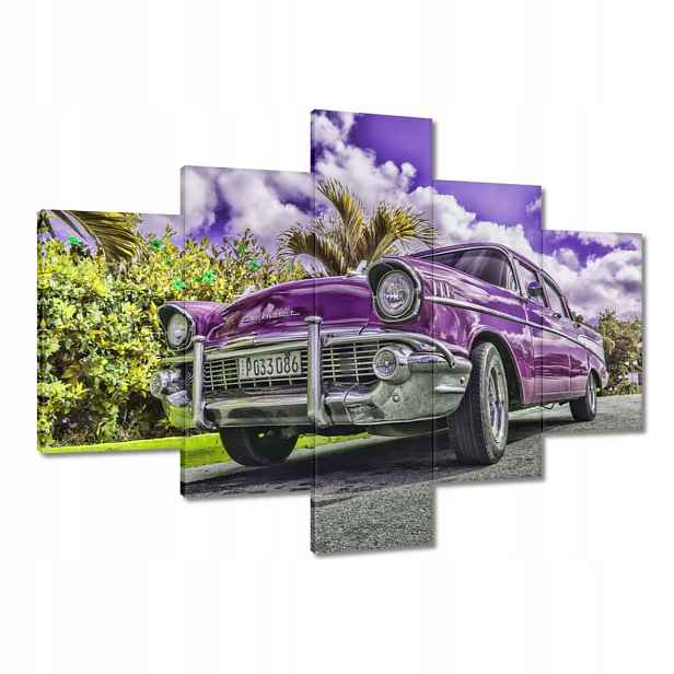 Obrazy 100x70 Fialová Chevrolet