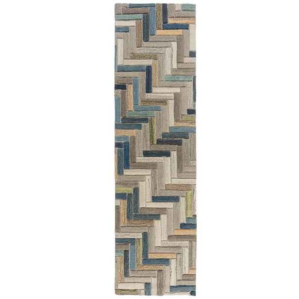 Běhoun Moda Russo Natural/Multi, 60x230, vícebarevná, chodba / předsíň, Flair Rugs