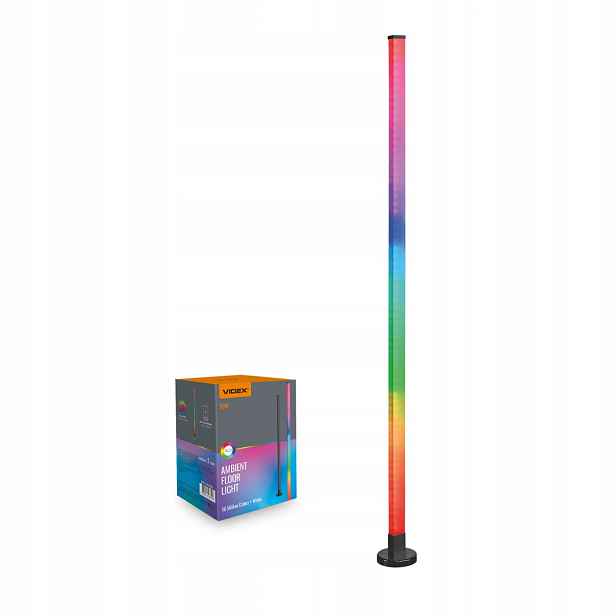 Led stojací lampa Videx TF20 Rgb 10W černá
