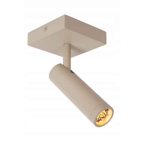 Lucide Grado stropní reflektor taupe čtverec 1xMR11 40W IP20