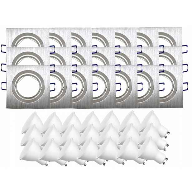 Sada stropních svítidel Halogen 21x žárovky 5,5W
