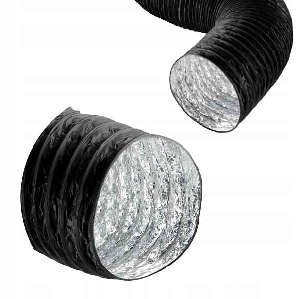 Trubka do solária Aluminiová Spiro Flex Přípojka 315 mm 10 m