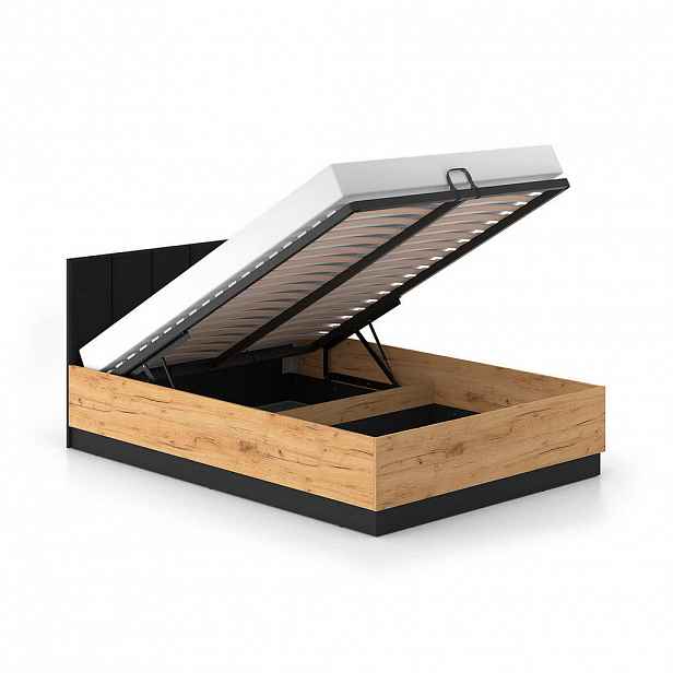 Petits-meubles BOXSPRING POSTEL 140/200 Solal Dřevo