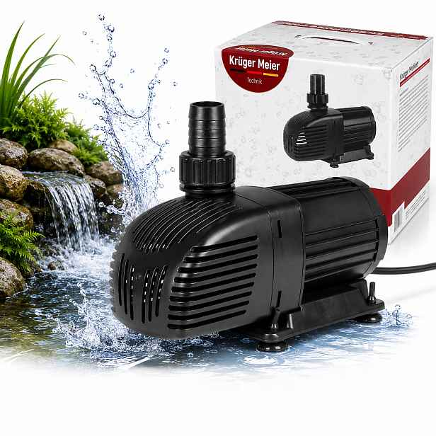 Plný Výkon, Tichá Pumpa Do Oka 8000 L, Ponorná, Odolná Vůči Korozi Solí