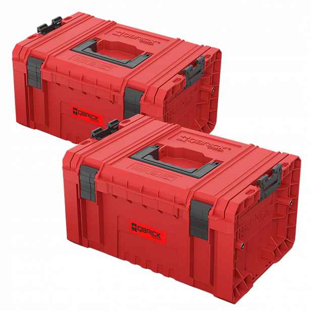 Qbrick System Pro Toolbox 2.0 Red Ultra Hd Custom box na nářadí x2