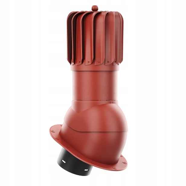 Rotační krb Rotoline na ploché podstavce Pi fi 125 mm podlouhlý, červený