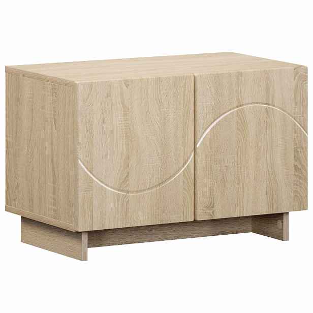 vidaXL TV stolek 60 x 34.5 x 40 cm Dub sonoma Kompozitní dřevo