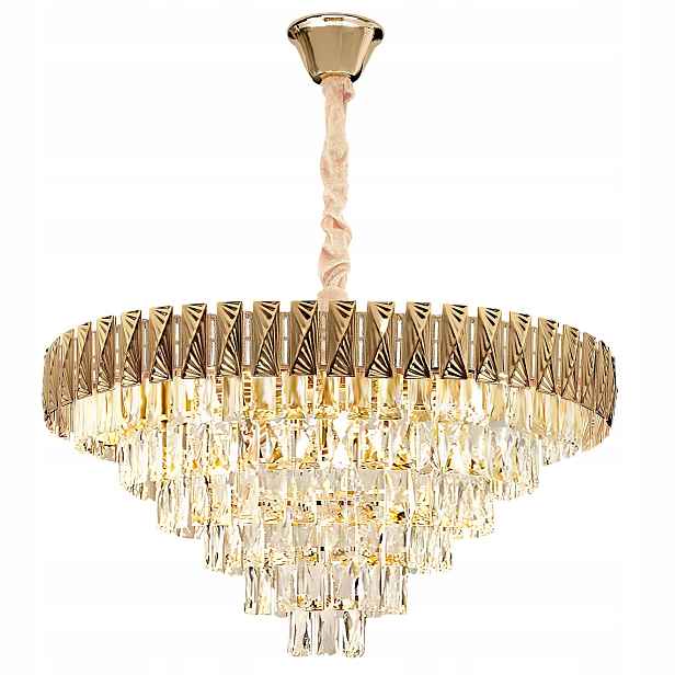Závěsná stropní lampa Zlatá Glamour Kule E14 12 bodů Toolight
