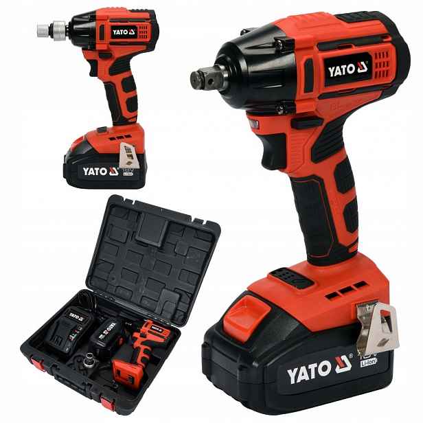 Bezkartáčový Šroubovák 1/2'' 250NM 18V Yato YT-82802