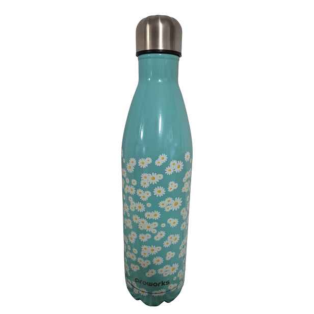 Láhev Proworks 750 ml Termo Na Cestu Do Školy Nerezová Ocel