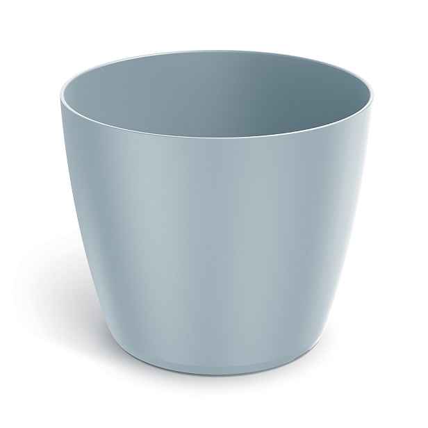 Prosperplast Plastový květináč REGULAS světle šedý, varianta 13,7 cm