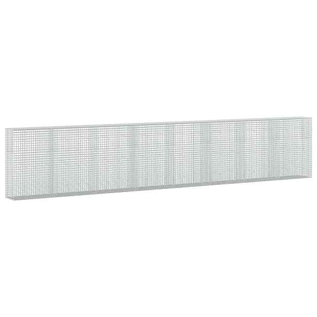vidaXL Gabion s drátem 3,5 mm a síťkou 5x5 cm 800x50x150 cm