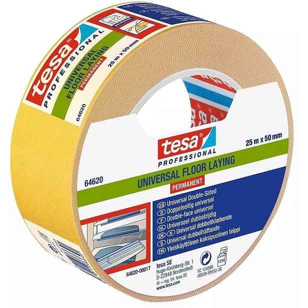 Páska oboustranná Tesa 64620 50 mm/25 m čirá