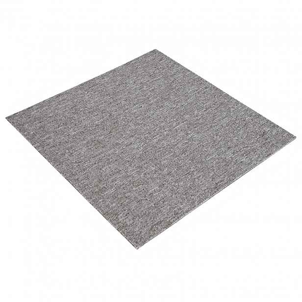 vidaXL Kobercová dlaždice Hnědá 50 x 50 cm 20 ks PP a bitumen