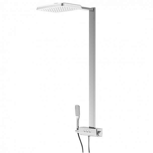 Steinberg 390 - Sprchový set s termostatem, 26x21 cm, chrom 390 2743