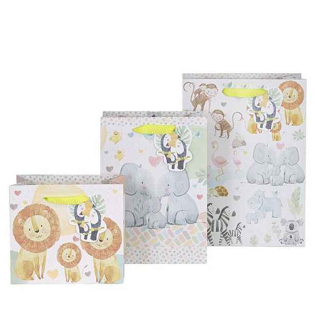Dárková taška set 3 vel. Artebene Animals