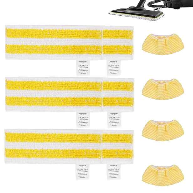 10x Nástavec na napařovací utěrku pro Karcher SC1 SC2 SC3 SC4 SC5 EasyFix