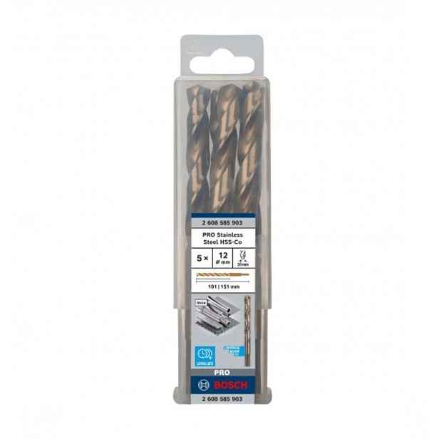 Bosch - Sada vrtáků do kovu, 12x151 mm, 5 ks 2608585903
