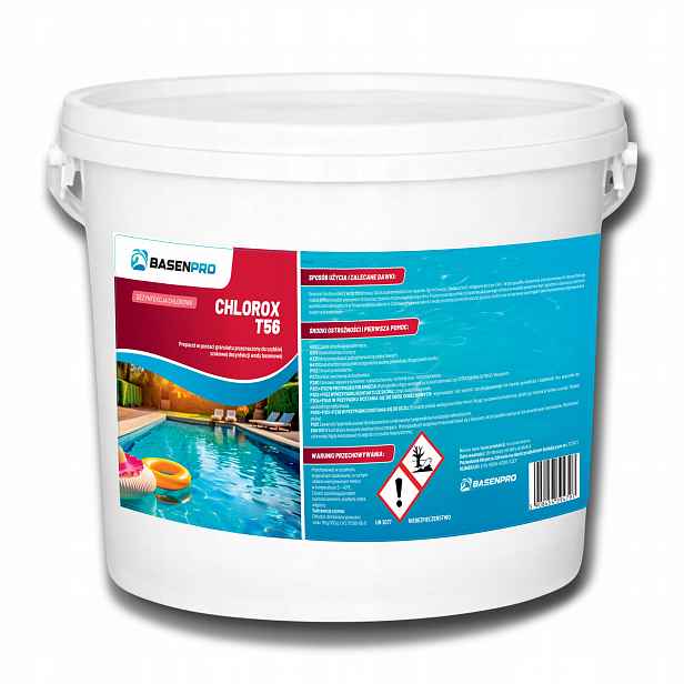 Chlór do jacuzzi bazénu Granulát Šokový Chemie Bazénová dezinfekce 5KG
