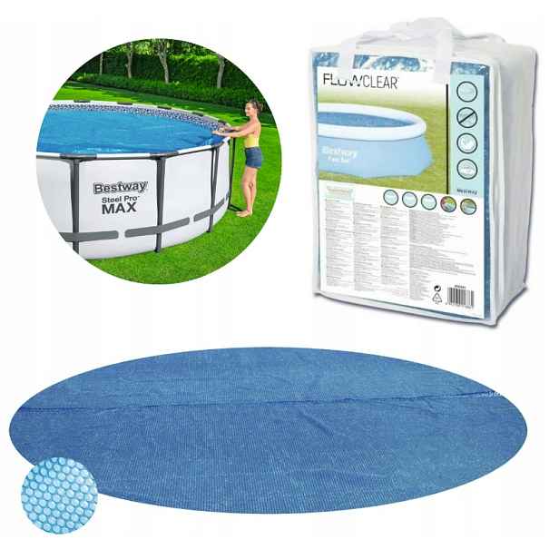Krycí Plachta Solární Plachty Na Bazén 366 CM Od Bazénu Bestway 58242