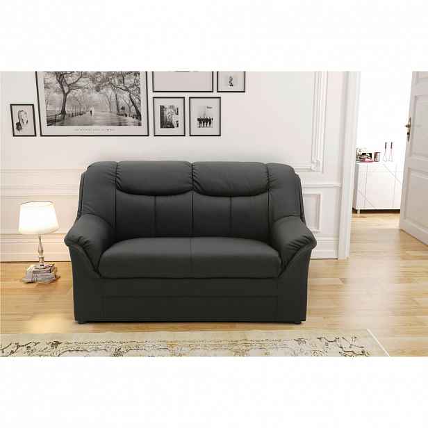 MID.YOU DVOUMÍSTNÁ POHOVKA, textil, černá
