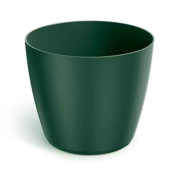 Prosperplast Plastový květináč REGULAS tmavě zelený, varianta 15,8 cm