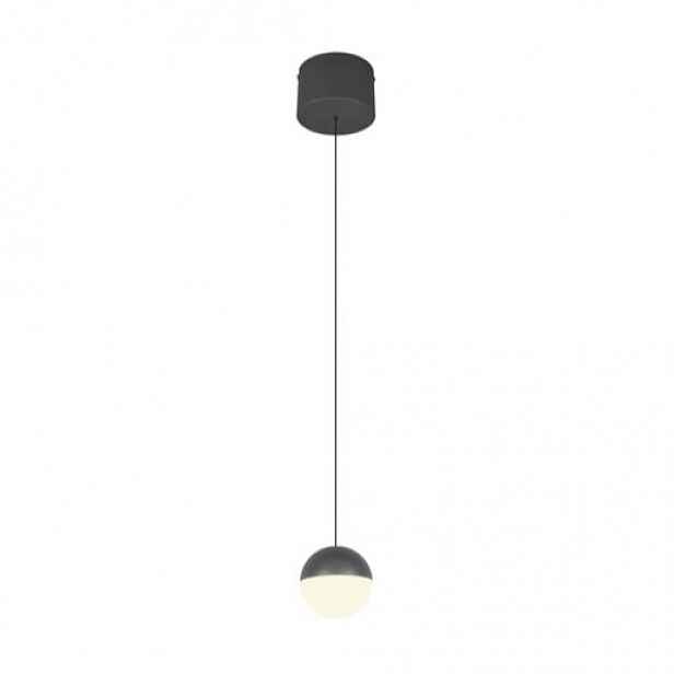 Reality SENTA led závěsné osvětlení šedá plast r33551142 RER33551142