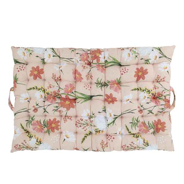 Růžová matrace s květy Aix Quilt Wild Flowers - 60*100 cm Chic Antique