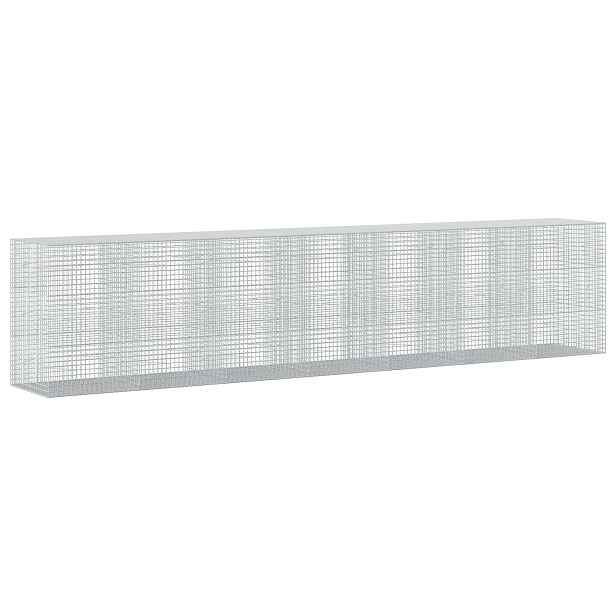 vidaXL Gabion s drátem 3,5 mm a síťkou 5x5 cm 700x100x150 cm