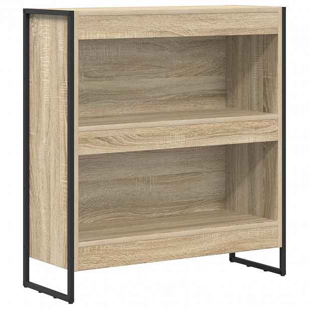 vidaXL Knihovna 80 x 30 x 86,5 cm Kompozitní dřevo Sonoma