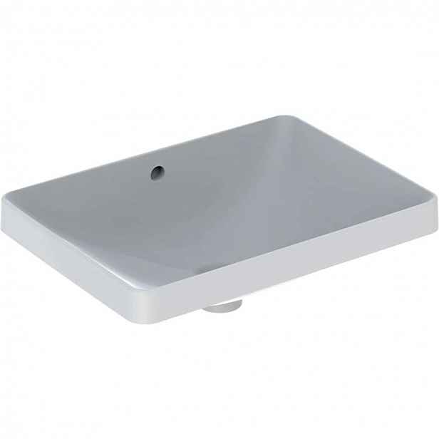 Geberit VariForm - Umyvadlo zápustné 55x40 cm, s přepadem, bílá 500.736.01.2