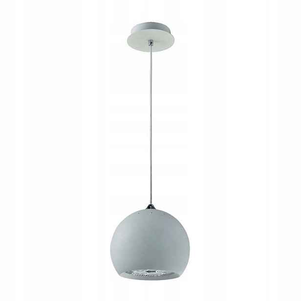 Pendant Závěsná lampa Regina Bílý Kov Moderní design E27 Italux