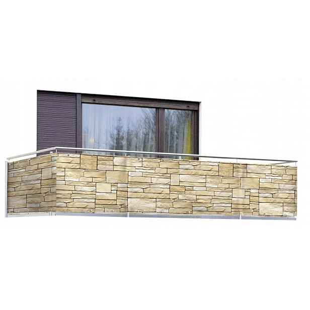Balkonová Krytka 500x85 Dekorativní Plachta