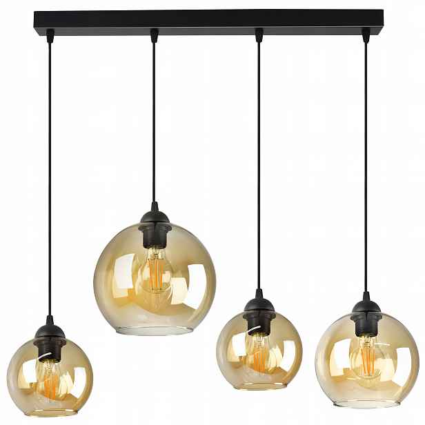 Lampa Lustr různé skleněné Led medové koule