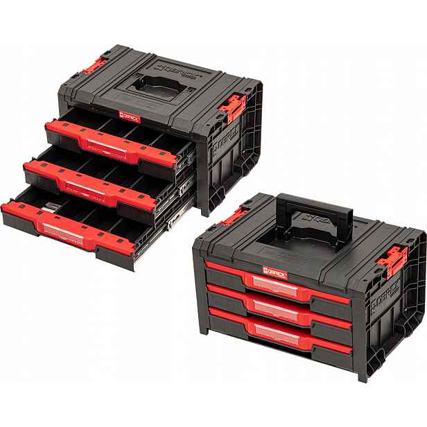 Skříňka Qbrick Pro Drawer 3 Toolbox Basic