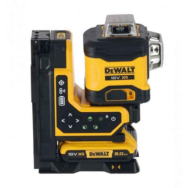 DeWALT - 18V AKU křížový laser, dosah 100 m, bez baterie a nabíječky DCLE34035B