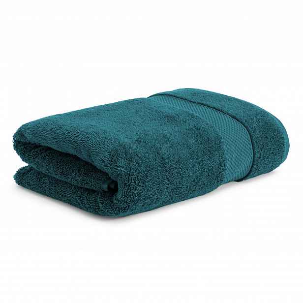 Ručník Opulence 70x130 tyrkysový tmavý z egyptské bavlny 600 g/m2