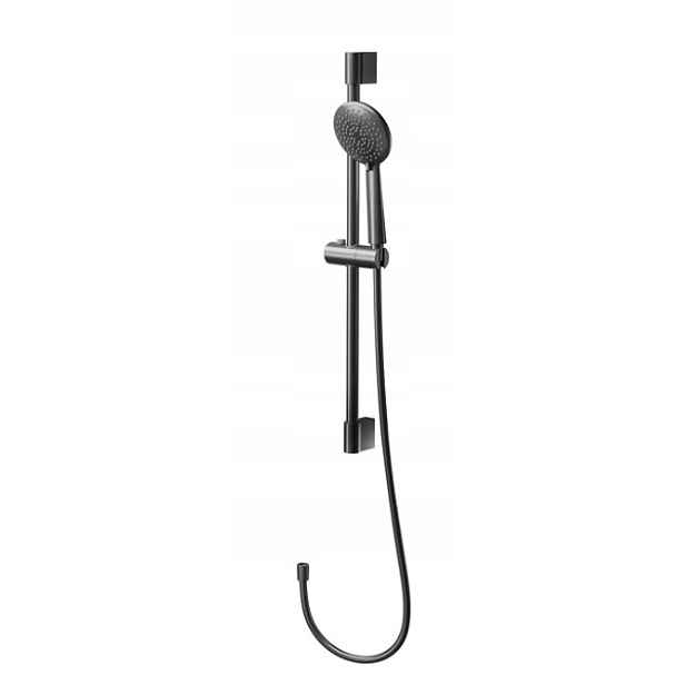 Sprchový set s tyčí Cersanit Zen černá gun metal S951-859