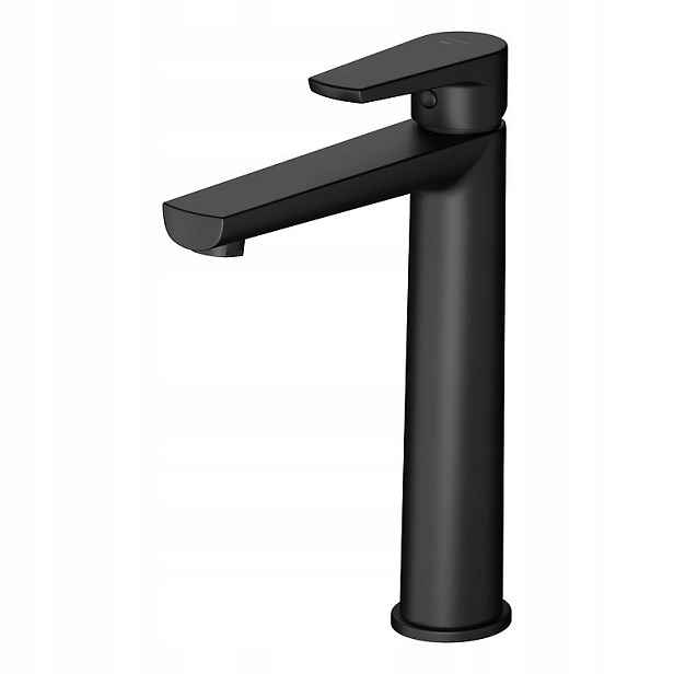 Vysoká umyvadlová baterie Moduo černá (S951-585) /sm/