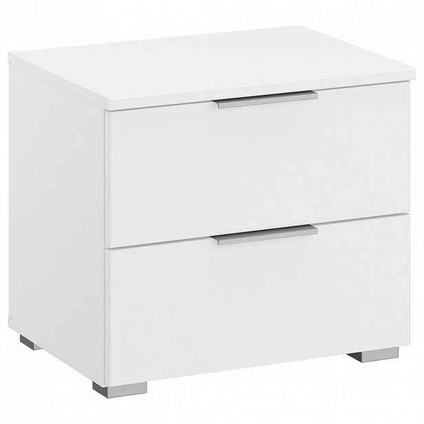 Rauch Möbel NOČNÍ STOLEK, bílá, 40/42/42 cm