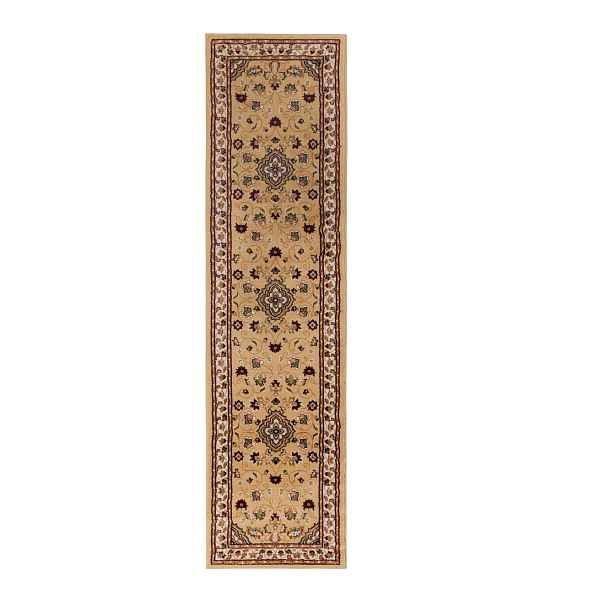 Běhoun Sincerity Royale Sherborne Beige, 66x300, béžová, chodba / předsíň, Flair Rugs