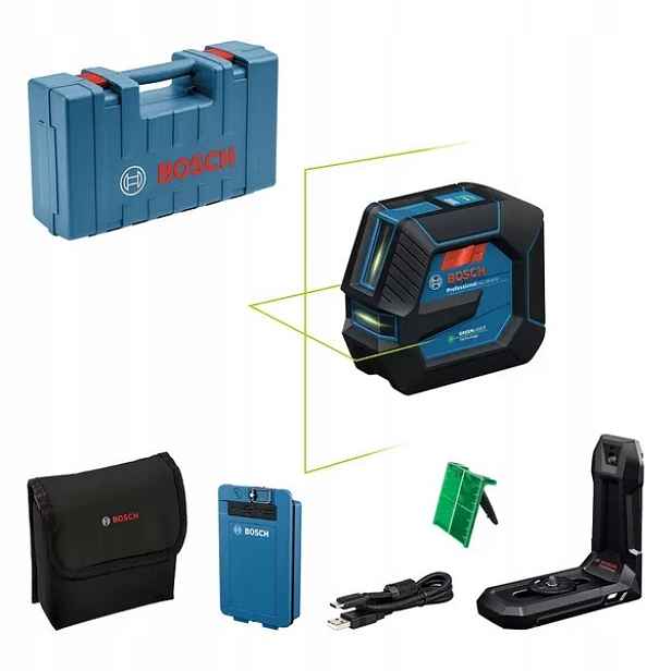 Liniový Laser Gll 20-22 G Zelený Kufr B 601065602