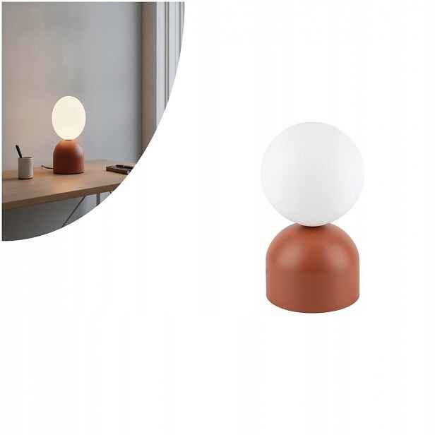 noční oranžová stolní lampa Miki pro dětský pokoj Tk Lighting