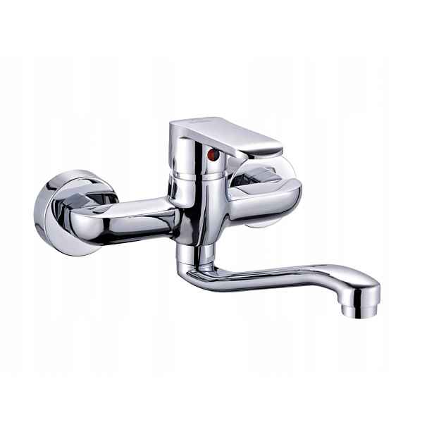 Umyvadlová/dřezová baterie Siros Chrom (BC-90-001-A) /sm/